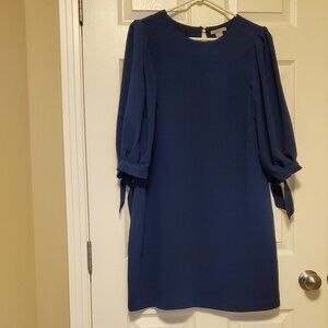 H & M  Navy Dress Size 8